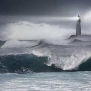 lighthouse-in-a-stormy-sea