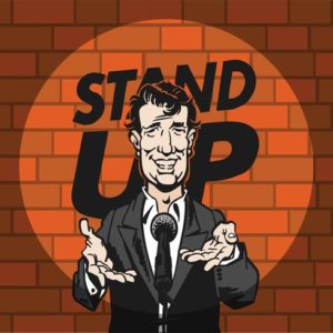 free-vector-stand-up-comedian