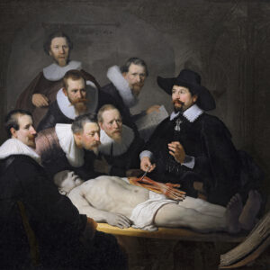 Rembrant's The Anatomy Lesson of Dr. Nicolaes Tulp.